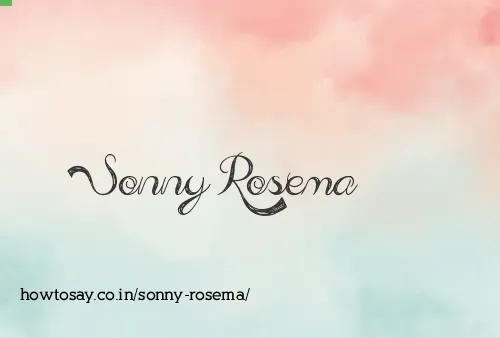 Sonny Rosema