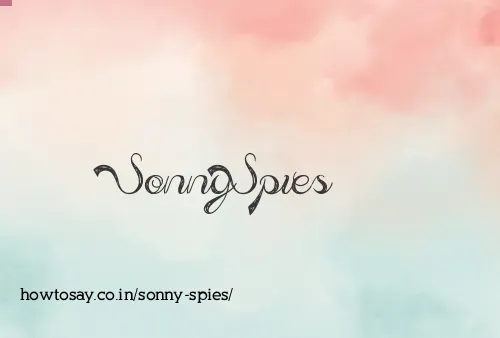 Sonny Spies