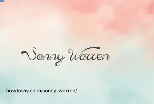 Sonny Warren