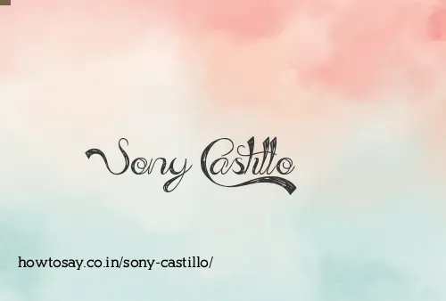 Sony Castillo