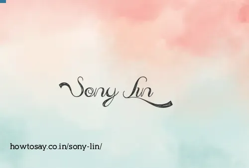 Sony Lin