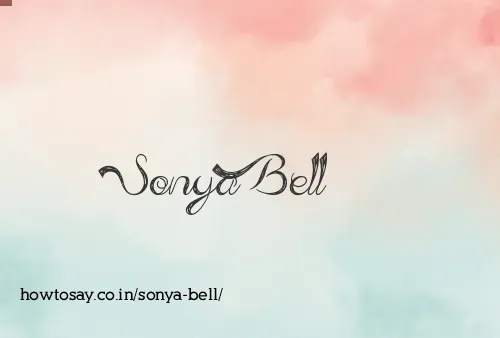 Sonya Bell