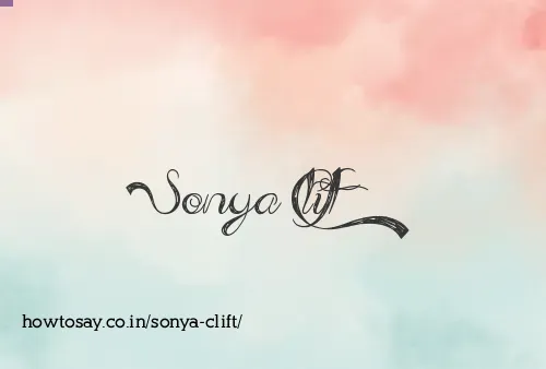 Sonya Clift