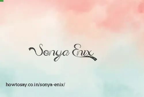 Sonya Enix