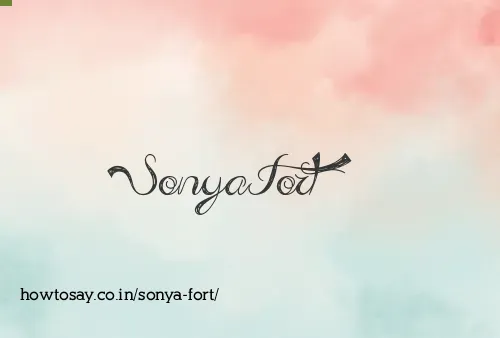 Sonya Fort