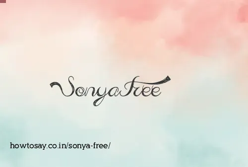 Sonya Free