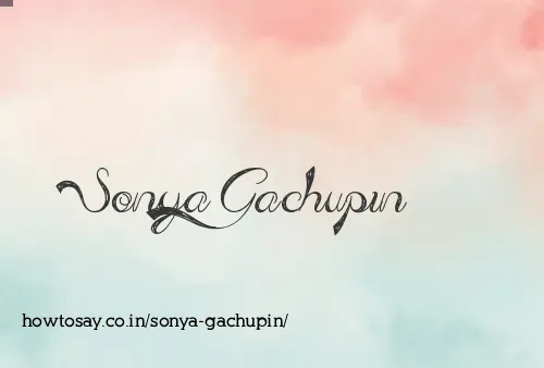 Sonya Gachupin
