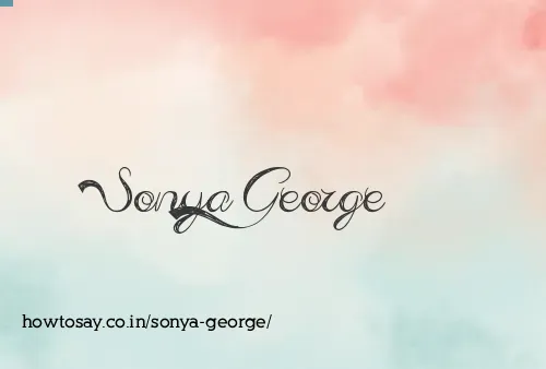 Sonya George