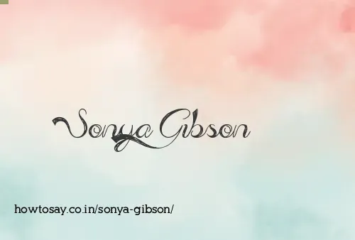 Sonya Gibson