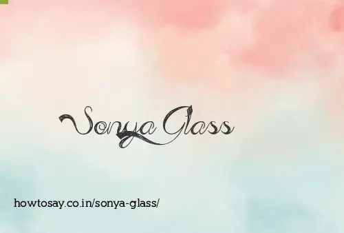 Sonya Glass