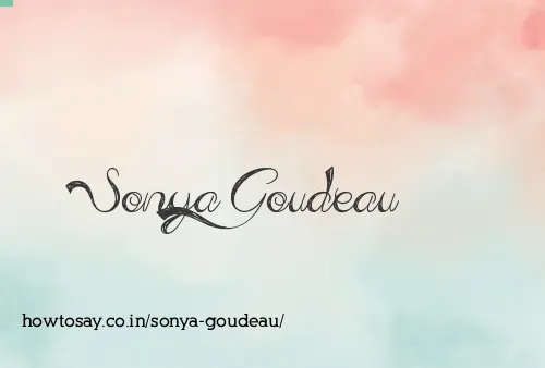 Sonya Goudeau