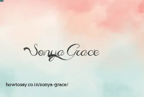 Sonya Grace