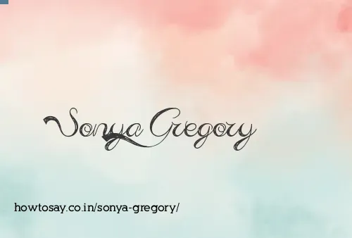 Sonya Gregory