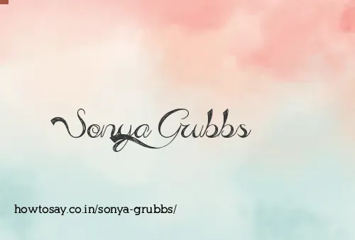 Sonya Grubbs