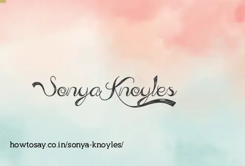 Sonya Knoyles