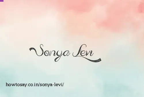 Sonya Levi