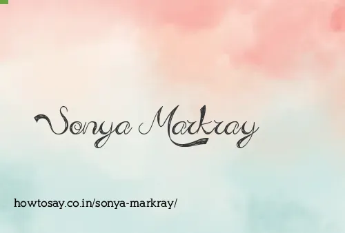 Sonya Markray