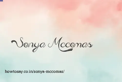 Sonya Mccomas