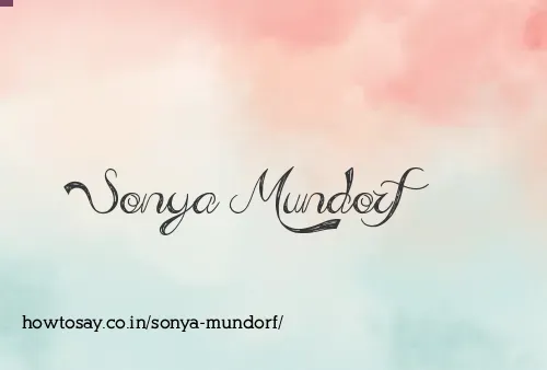 Sonya Mundorf