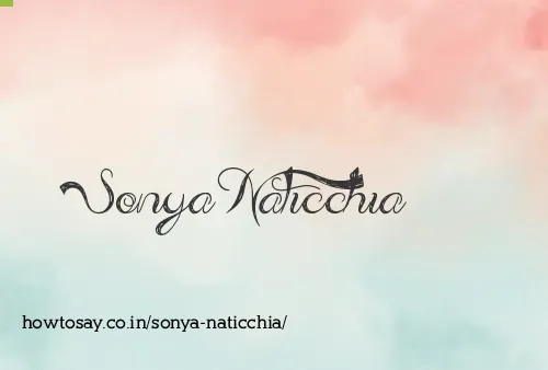 Sonya Naticchia