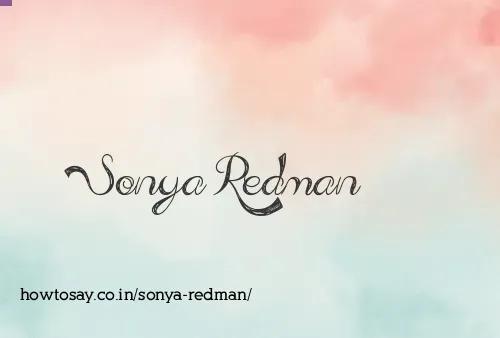 Sonya Redman