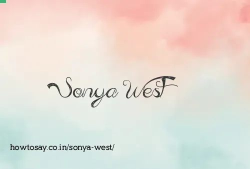 Sonya West