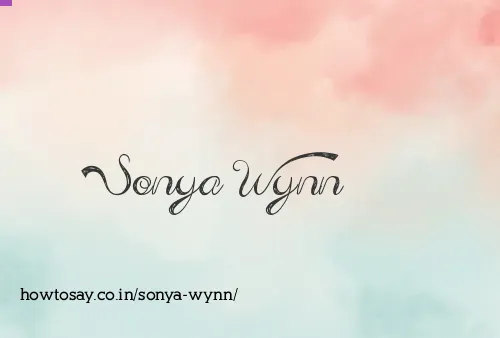 Sonya Wynn