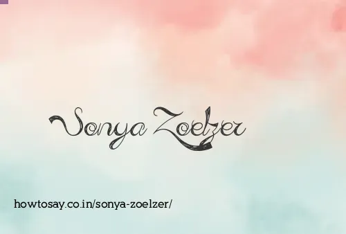 Sonya Zoelzer