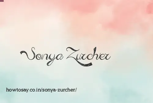 Sonya Zurcher