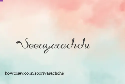 Sooriyarachchi