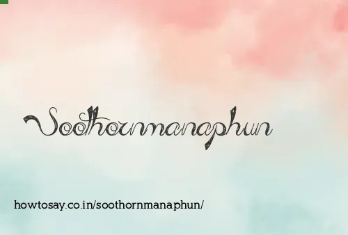Soothornmanaphun