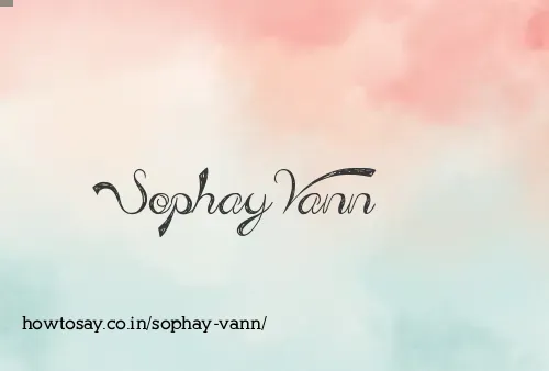 Sophay Vann