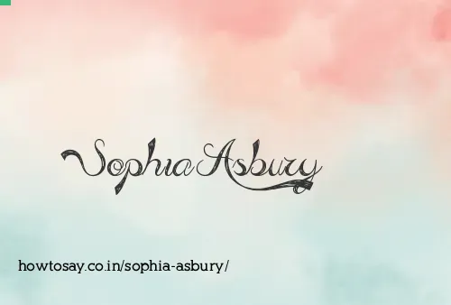 Sophia Asbury