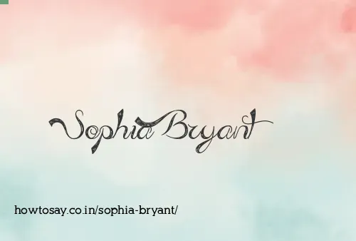 Sophia Bryant