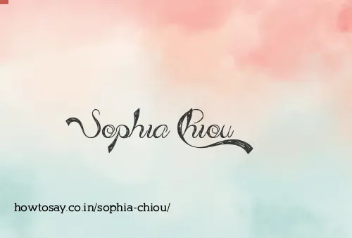 Sophia Chiou