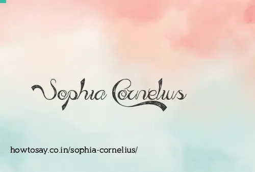 Sophia Cornelius