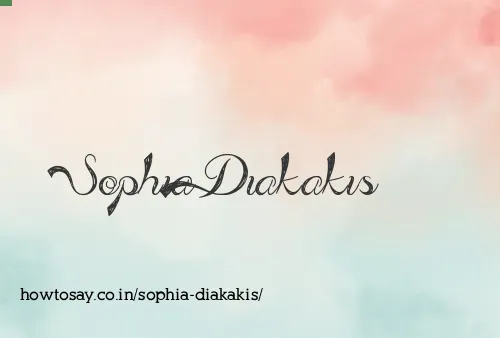 Sophia Diakakis