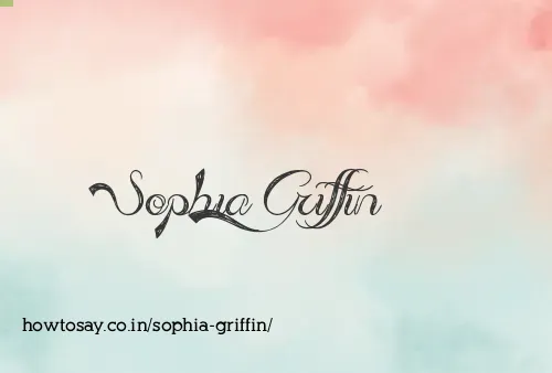 Sophia Griffin