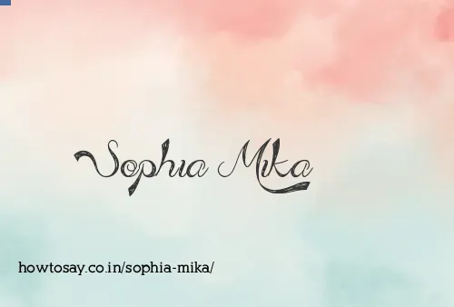 Sophia Mika