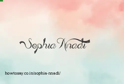 Sophia Nnadi