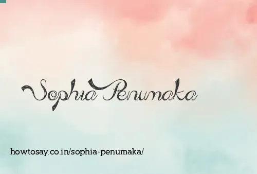 Sophia Penumaka