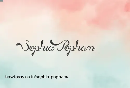 Sophia Popham