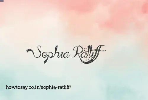 Sophia Ratliff