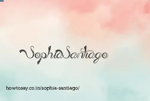 Sophia Santiago