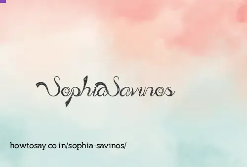 Sophia Savinos