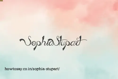 Sophia Stupart
