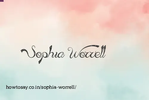 Sophia Worrell