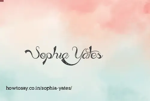 Sophia Yates