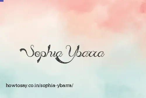 Sophia Ybarra