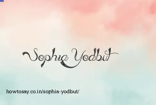 Sophia Yodbut
